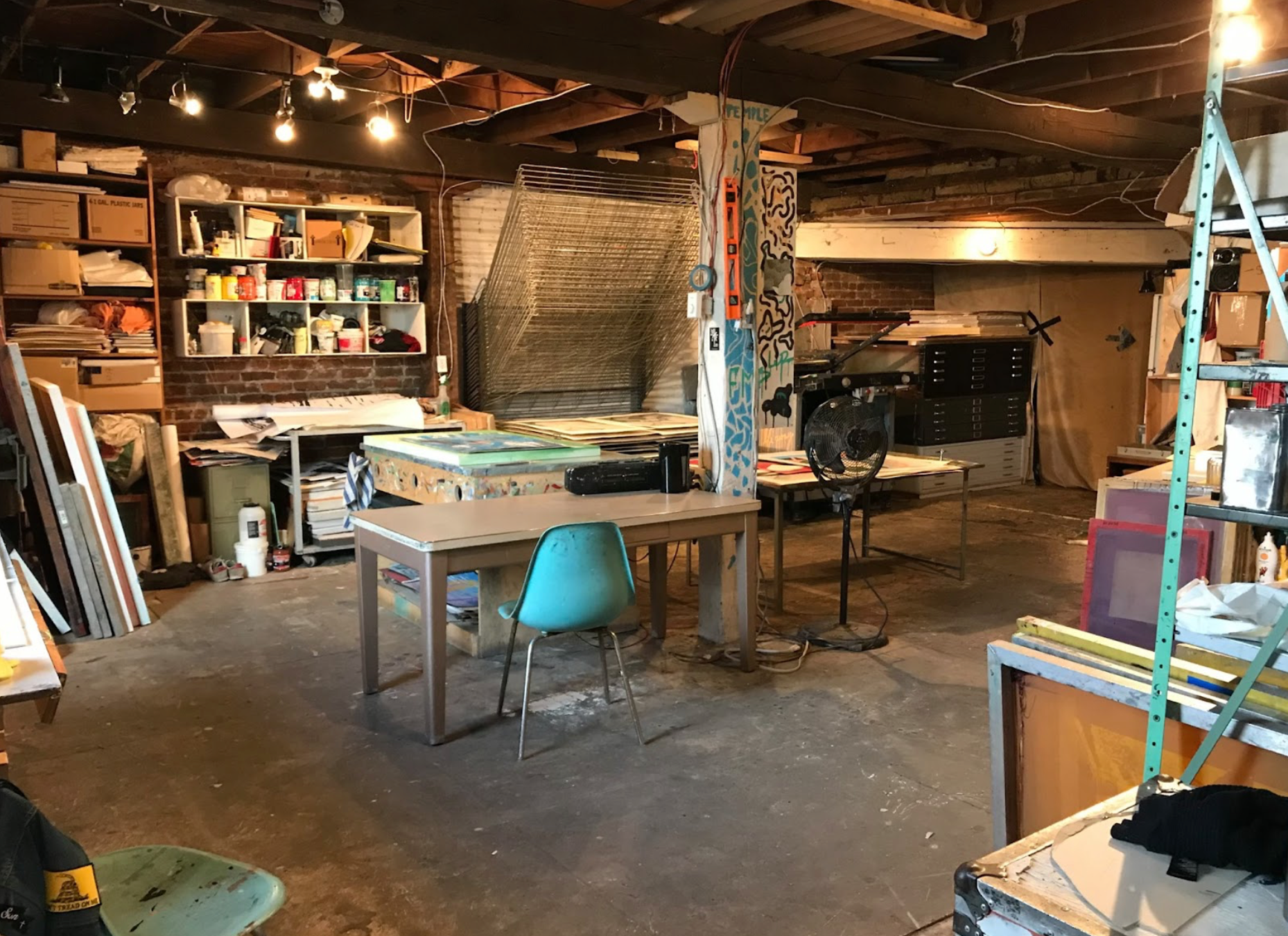 COURS DE SÉRIGRAPHIE // GROUPE